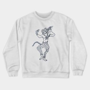 Tribal Jaguar Dance Crewneck Sweatshirt